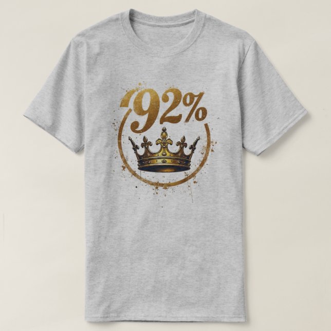 Camiseta Os 92% (Frente do Design)