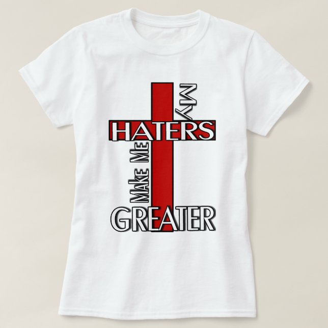 Camiseta Os aborrecedores fazem-me maior (Frente do Design)