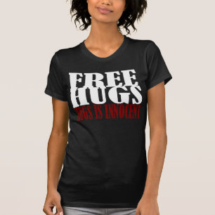 CAMISETA OS ABRAÇOS SÃO TSHIRT INOCENTE