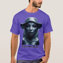 Camiseta Os alienígenas são REAIS!