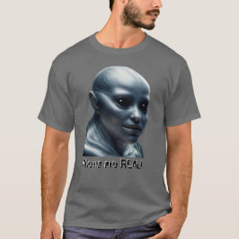 Camiseta Os alienígenas são REAIS!
