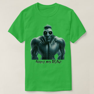 Camiseta Os alienígenas são REAIS!