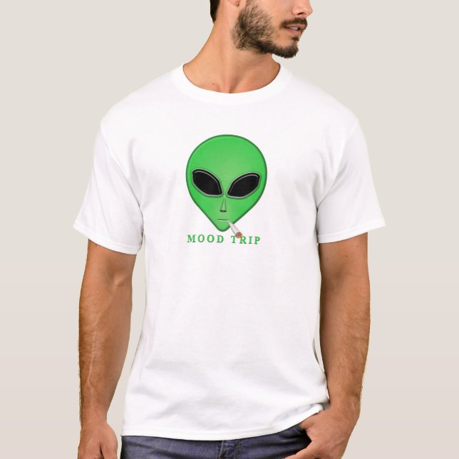 Camiseta Os aliens são smokin! (Frente)