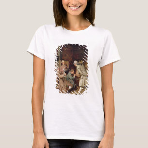 Camiseta Os amantes da arte, ou o pintor, 1860 (painel)