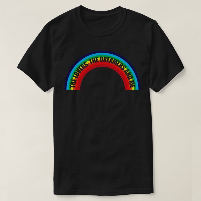 Camiseta Os Amantes Os Sonhadores (Frente do Design)