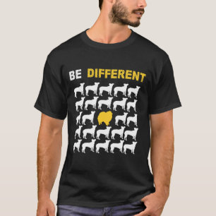 Camiseta Os Amantes Pomeranianos São Diferentes, Doces Para