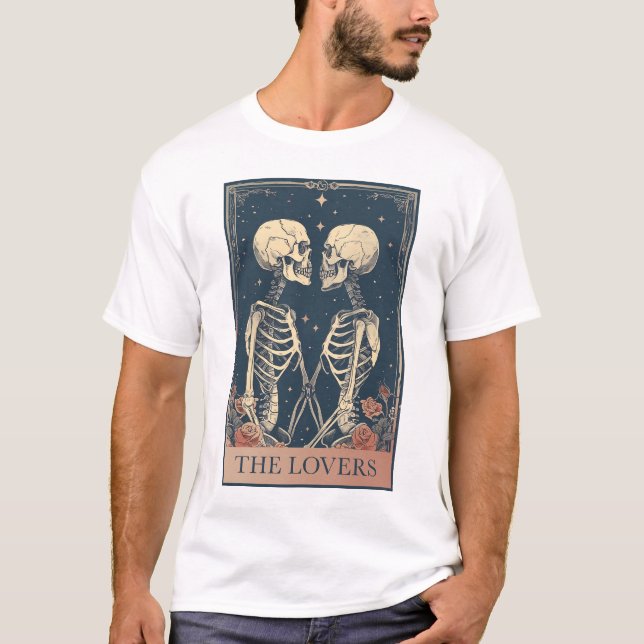 Camiseta Os Amantes Tarot (Frente)
