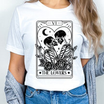 Os Amantes Tarot Esqueleto do Dia dos Namorados