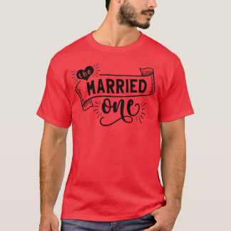 Camiseta Os Amigos da Festa de casamento Casados