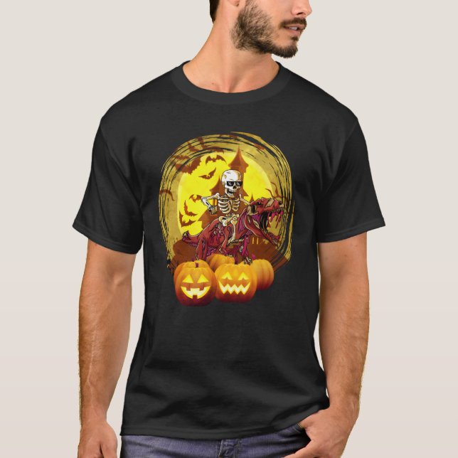 Camiseta Os amigos do HalloweenRe (Frente)