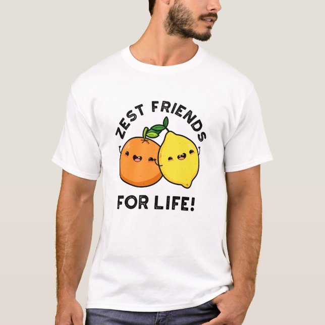Camiseta Os Amigos Mais Engraçados Para A Vida Da Fruta De  (Frente)