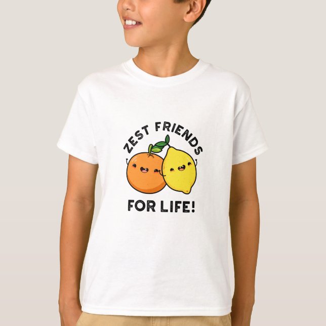 Camiseta Os Amigos Mais Engraçados Para A Vida Da Fruta De  (Frente)