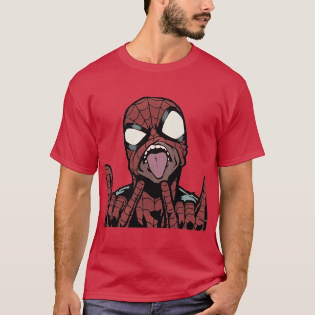 CAMISETA OS AMIGOS VINTAGE DO SPIDER PUNK (Frente)