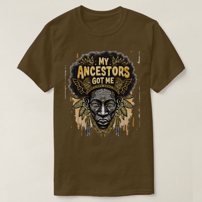 Camiseta Os Ancestrais (Frente do Design)