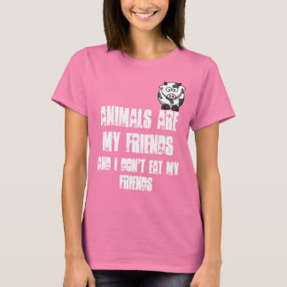 Camiseta Os Animais São Meus Amigos