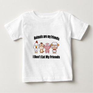 Camiseta Os animais são meus amigos