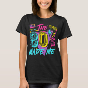 Camiseta Os anos 80 me fizeram amar os anos 80