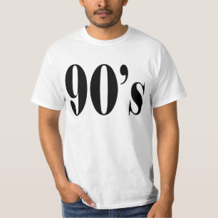 Camiseta os anos 90