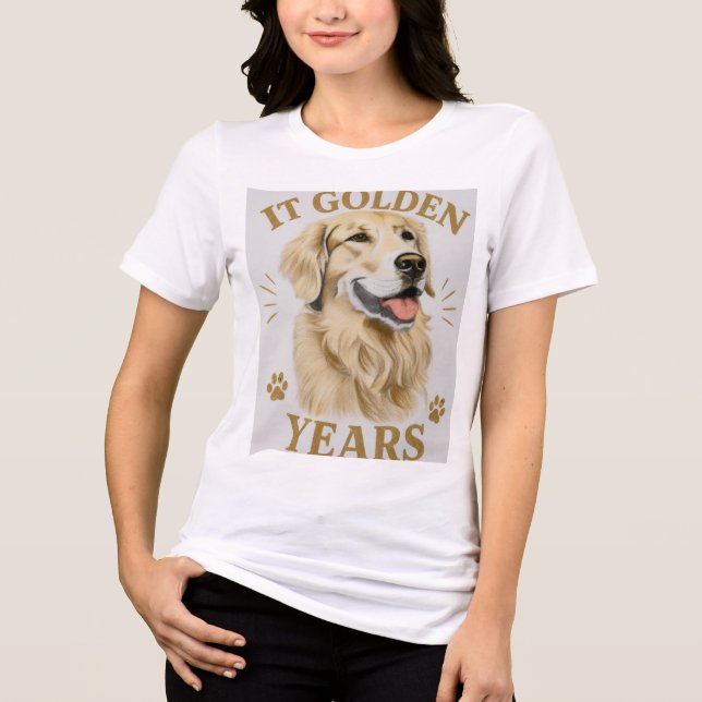 Camiseta os anos dourados  (Frente)