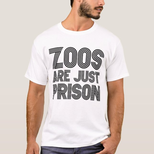 Camiseta Os Anticorpos São Prisioneiros Protestando Zookeep (Frente)