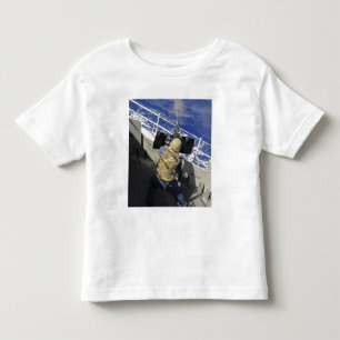 Camiseta Os artilheiros acoplam o incêndio de uma