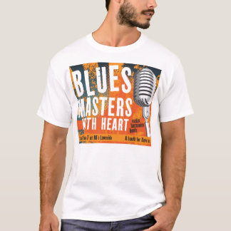 Camiseta Os azuis dominam com tshirt do coração