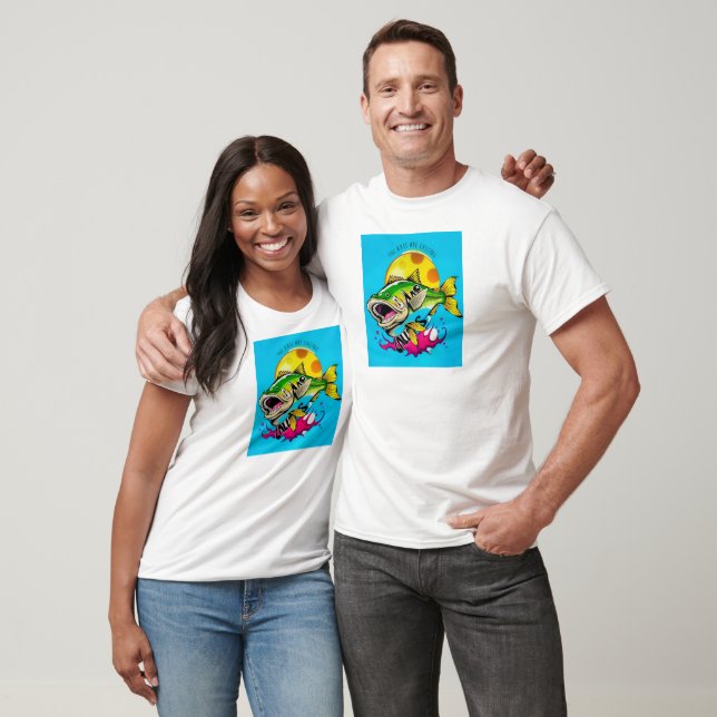Camiseta Os Baixos Estão Chamando! (Unissex)
