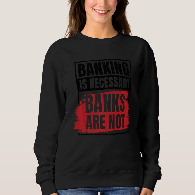 Camiseta Os Bancos Não São Funcionários Bancários (Frente)