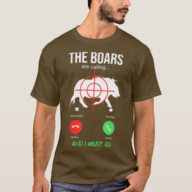 Camiseta Os Barcos Chamam Caçadores De Cachorro (Frente)