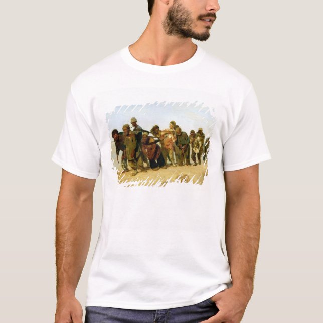 Camiseta Os barqueiro no Volga, 1870-73 (Frente)