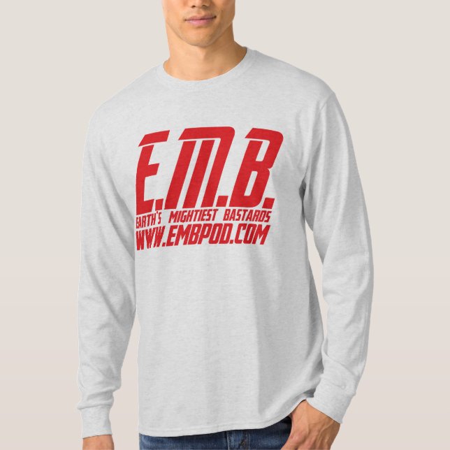 Camiseta Os bastardos os mais poderosos da terra/LS (Frente)