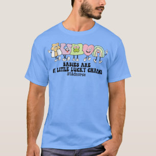 Camiseta Os Bebês São O Meu Pequeno Dia de São Patrício De