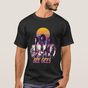 Camiseta Os Bee Gees Vivem Para Homens E Mulheres