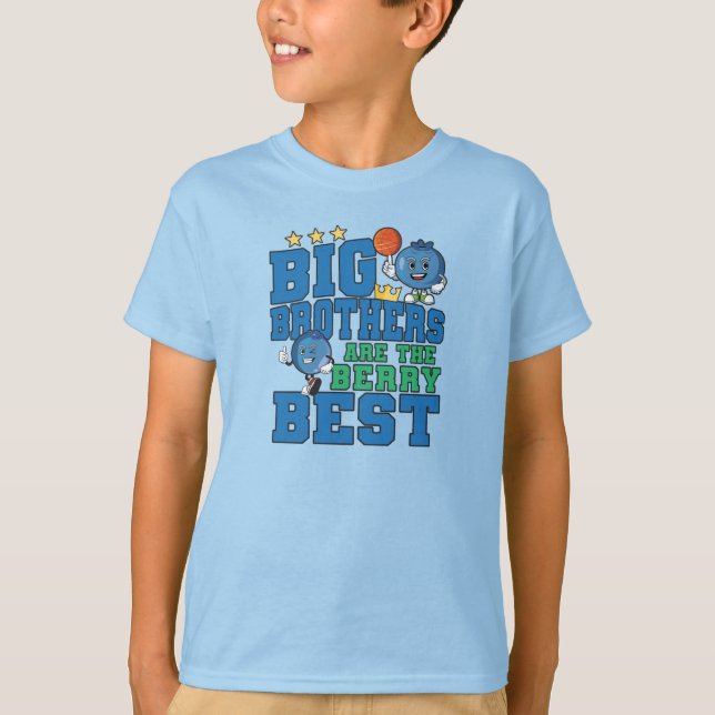 Camiseta Os Big Brothers são os melhores Berry - Blueberry  (Frente)