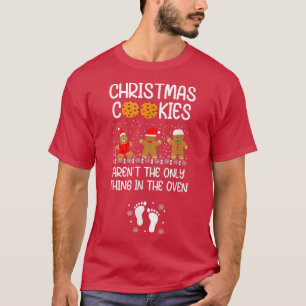 Camiseta Os biscoitos de Natal não são a única coisa na pom