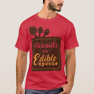 Camiseta Os biscoitos são Colheres Comestíveis