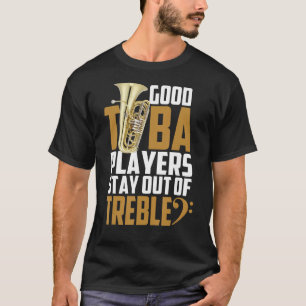 Camiseta Os Bons Jogadores Tuba Ficam Fora Do Trânsito - Ba