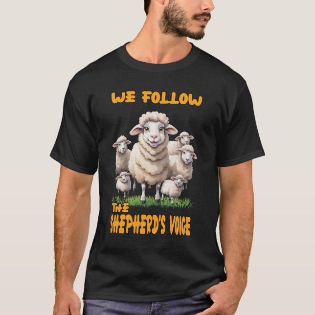 Camiseta Os bons pastores negros (Frente)