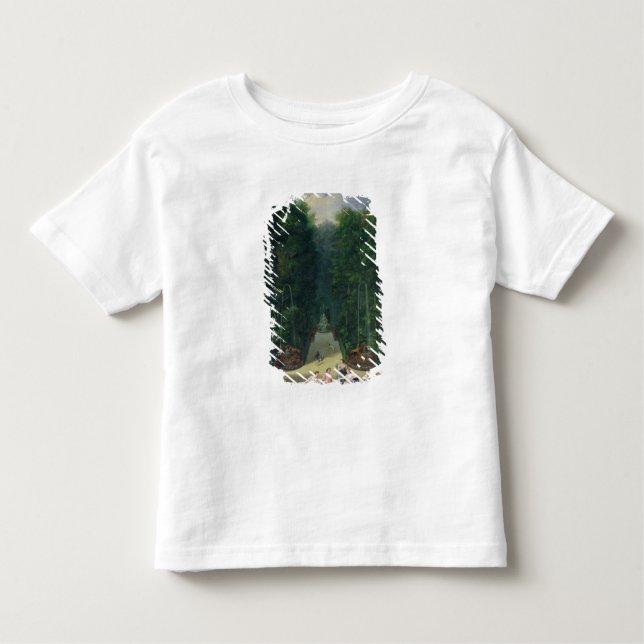 Camiseta Os bosques de Versalhes (Frente)