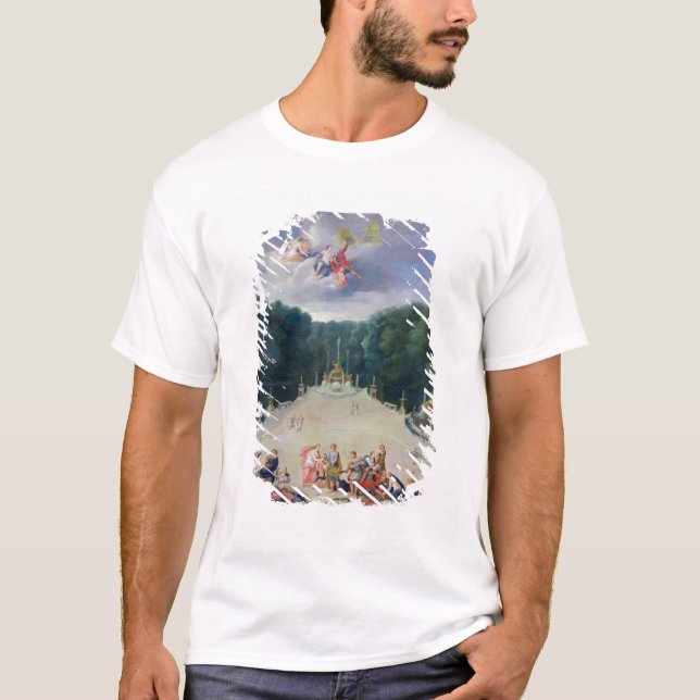 Camiseta Os bosques de Versalhes (Frente)