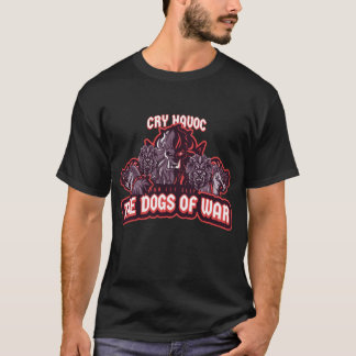 Camiseta Os Cães da Camisa-T de Guerra