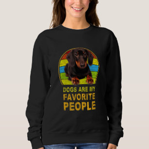 Camiseta Os Cães Dachshund São Minhas Pessoas Favoritas
