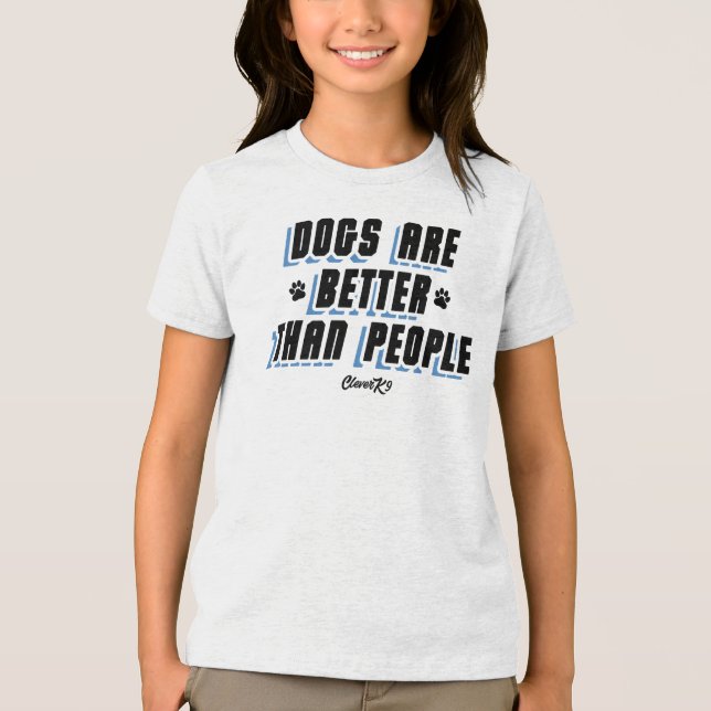 Camiseta Os Cães São Melhores [Blk/Blu] (Frente)