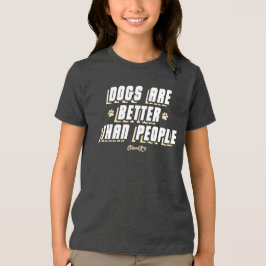 Camiseta Os Cães São Melhores [Wht/Crm]