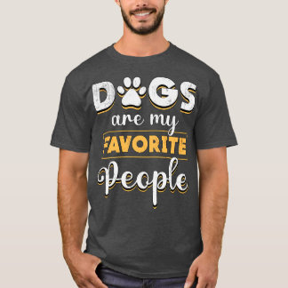 Camiseta Os Cães São Meu Cachorro De Retriever Do Pessoas F