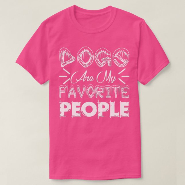 Camiseta os cães são os meus amantes favoritos de cães da p (Frente do Design)