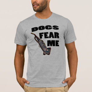 Camiseta Os cães temem-me