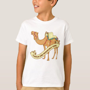 Camiseta Os camelos são muito legal