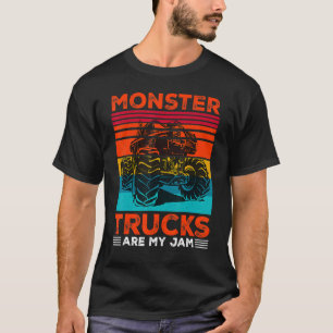 Camiseta Os Caminhões Monstros São O Meu Ihout De Motor De