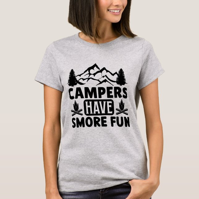 Camiseta Os Campos Estão Mais Divertidos (Frente)